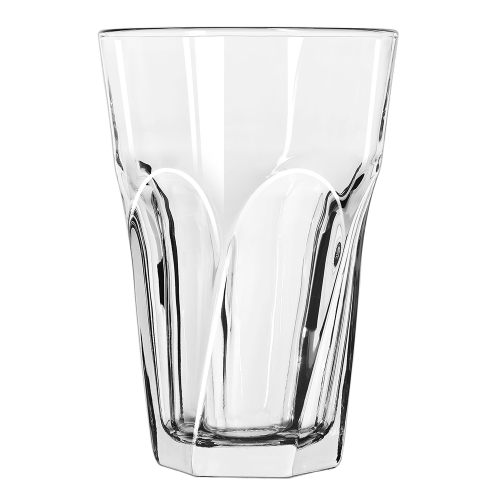 dit Transparante Longdrinkglas Libbey Twist van 35 cl is zowel te bedrukken als te graverenbedrukken als te graveren